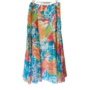 RUBY RD SKIRT Sz 14 Lined. Elastic Waist Women's 14